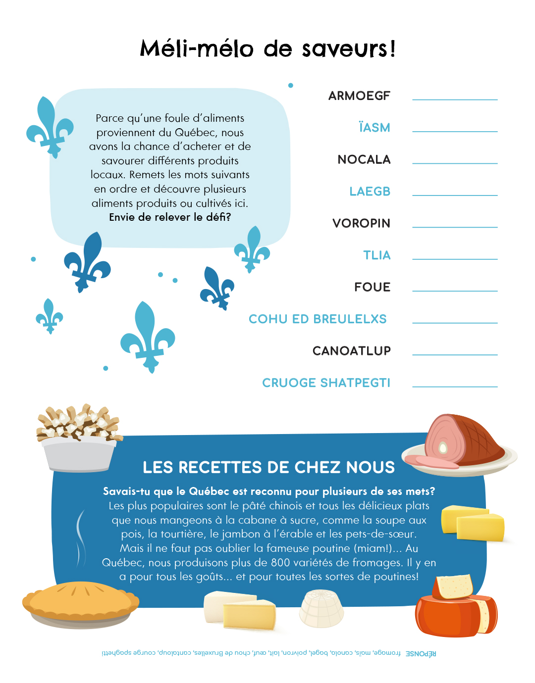 Lettres mélangées