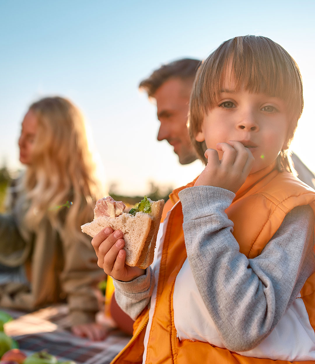Faire un pique-nique avec les enfants